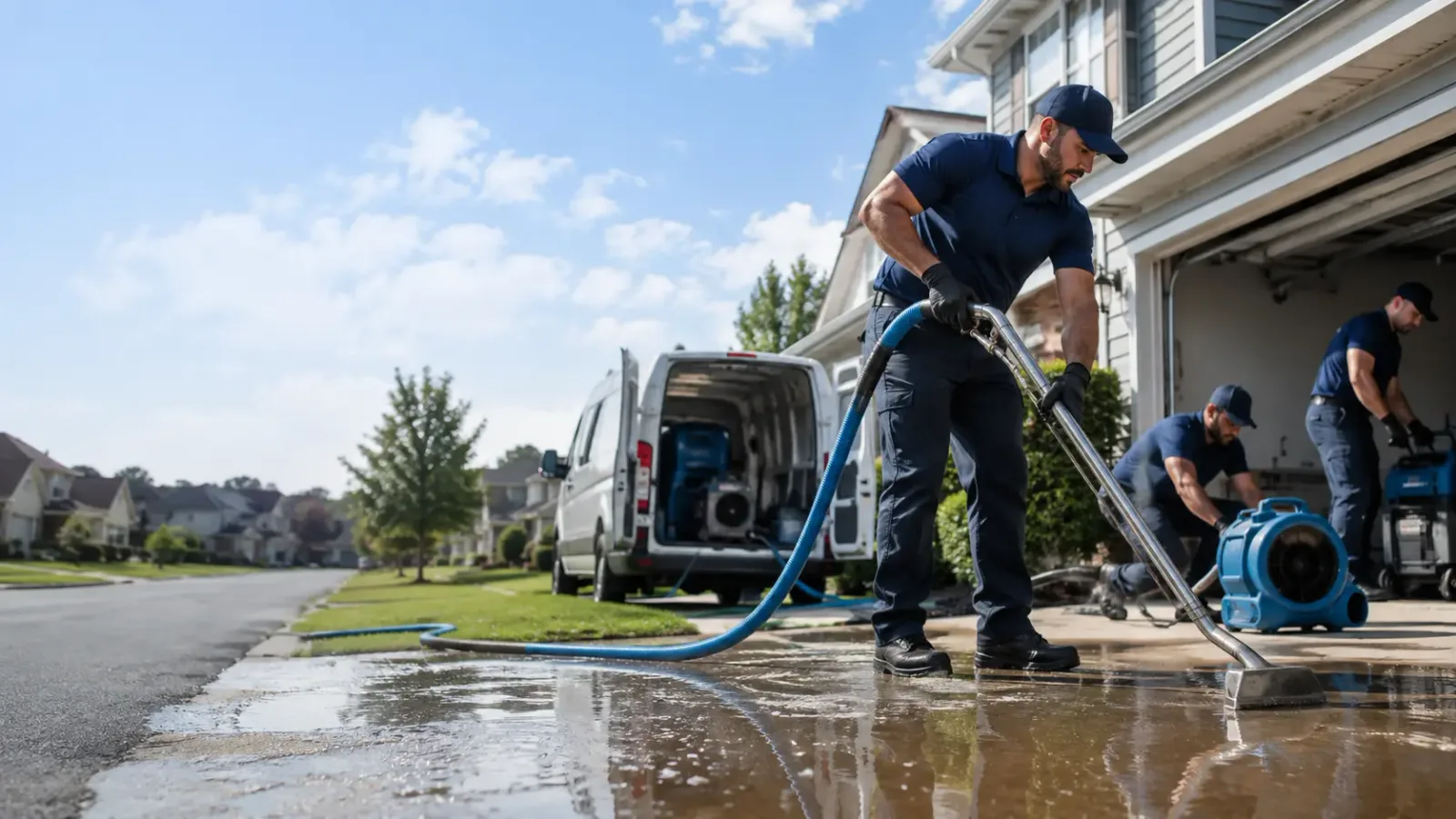 Flood Damage Restoration in Winthrop, IA